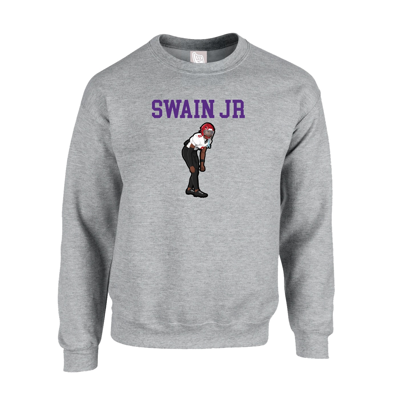Fleece Crew — Shirsey in Grey