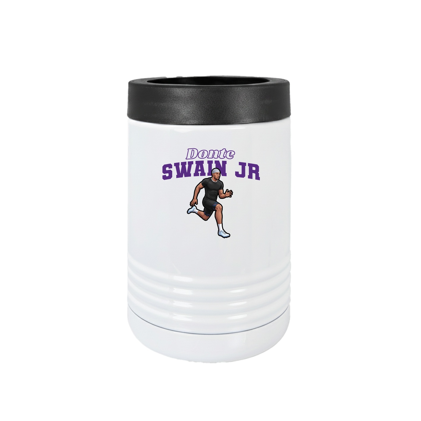 Beverage Holder — Name Arch in White