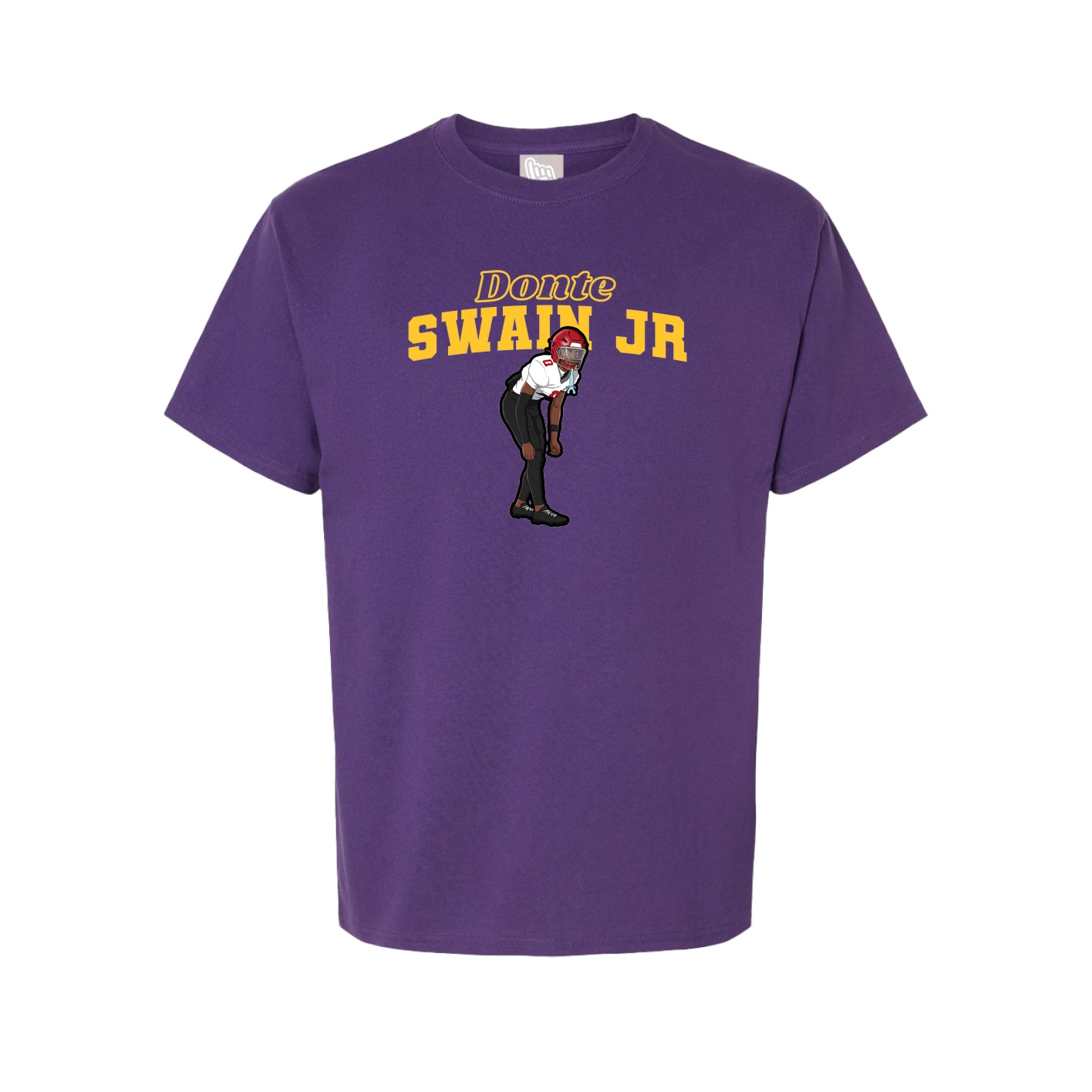Tee — Name Arch in Purple