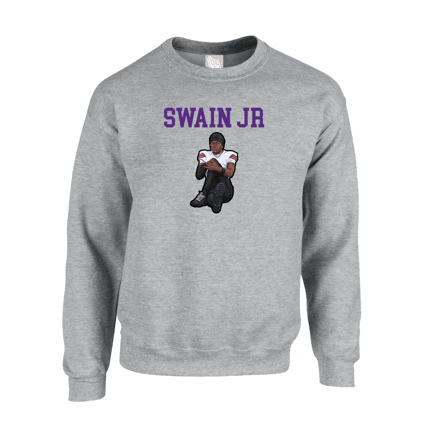 Fleece Crew — Shirsey in Grey
