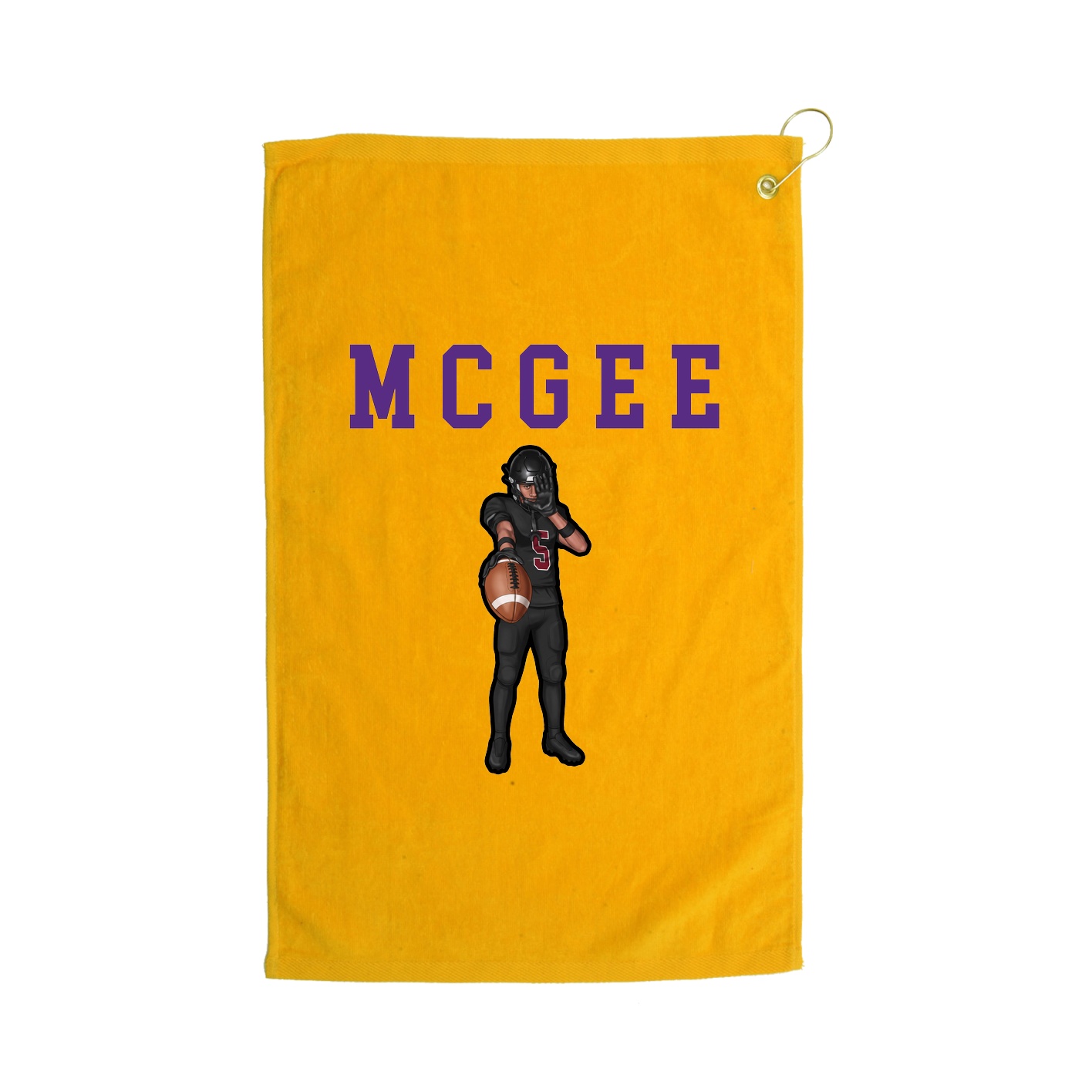 Golf Towel — Shirsey in Gold