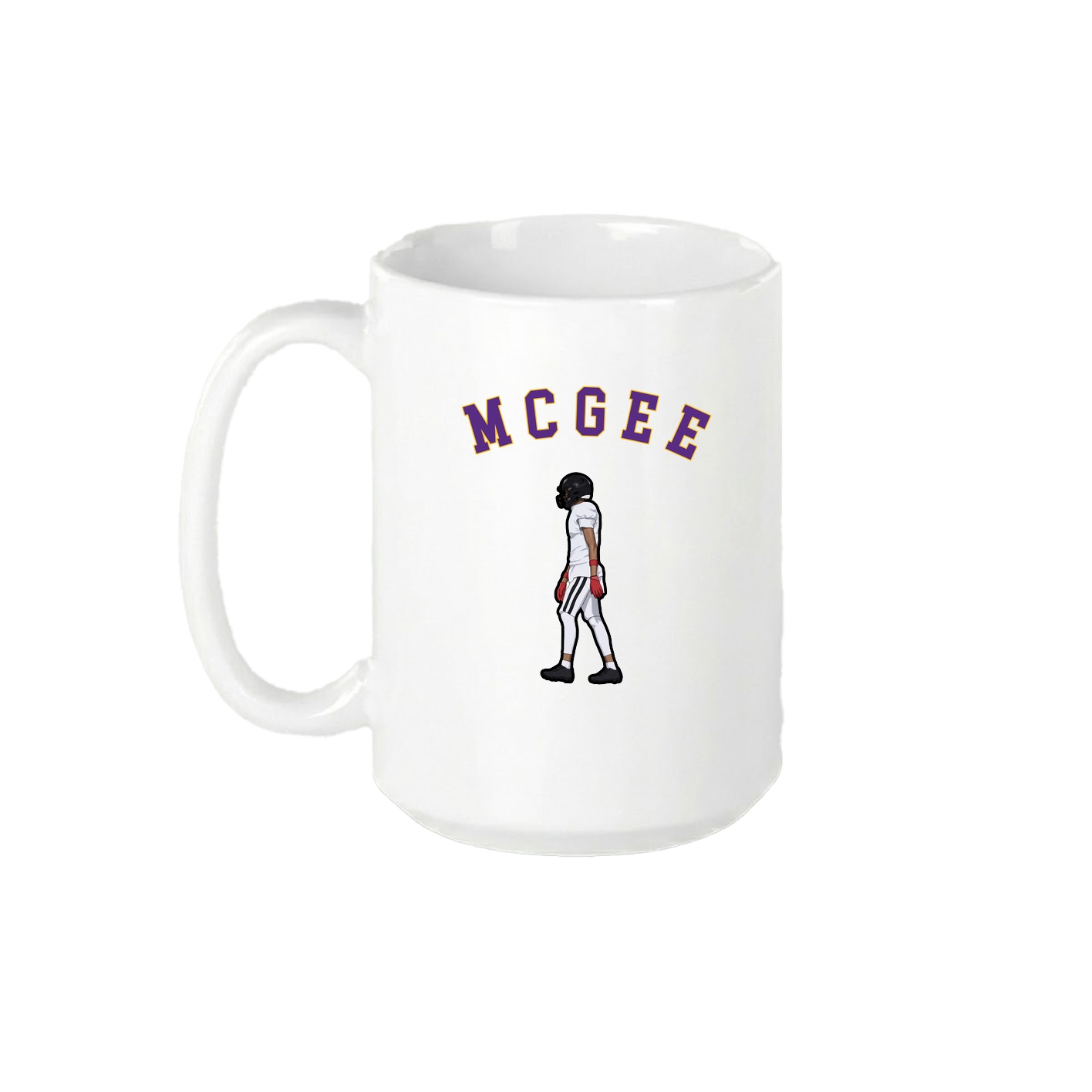 15oz Coffee Mug — Shirsey Arch in White