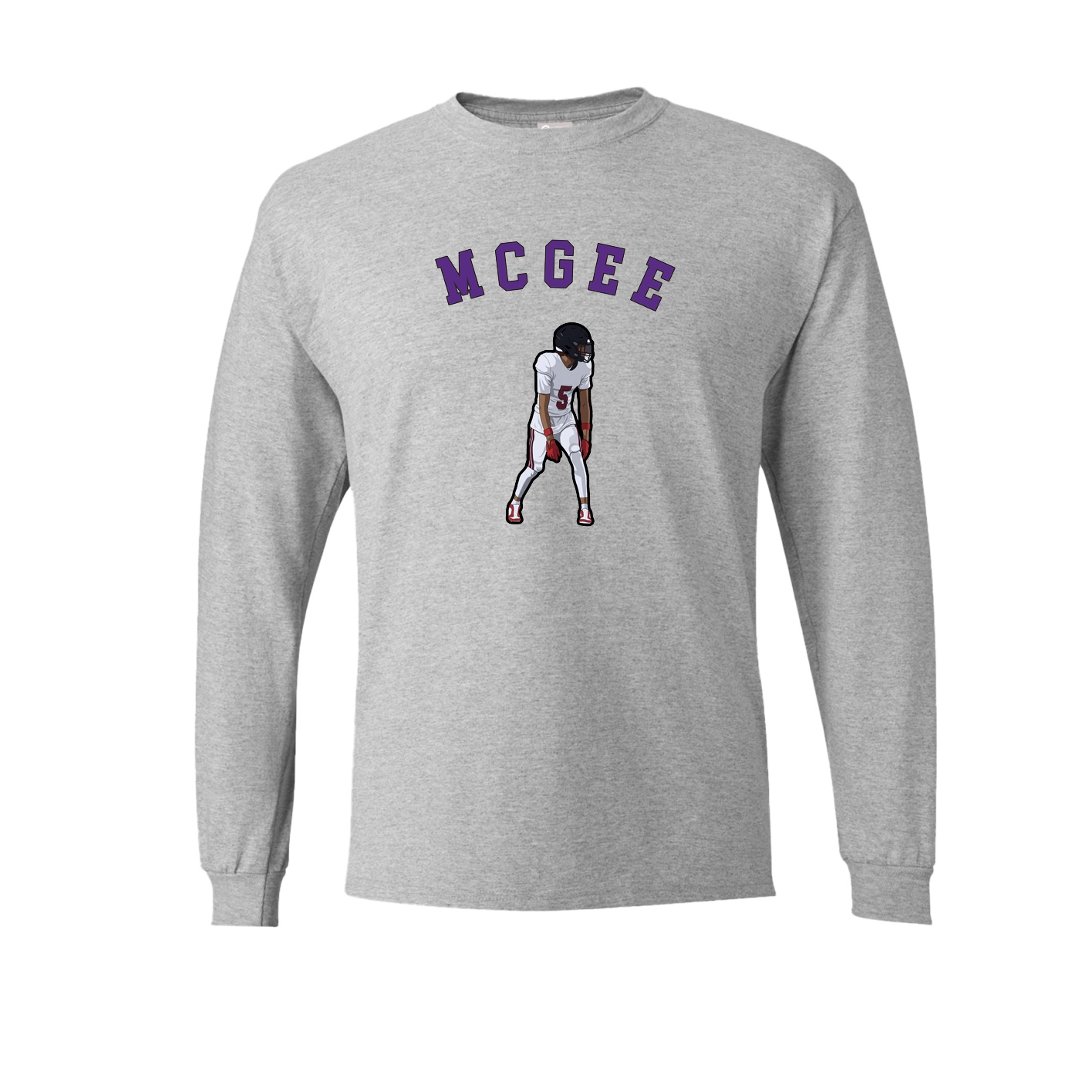 Long Sleeve Tee — Shirsey Arch in Grey
