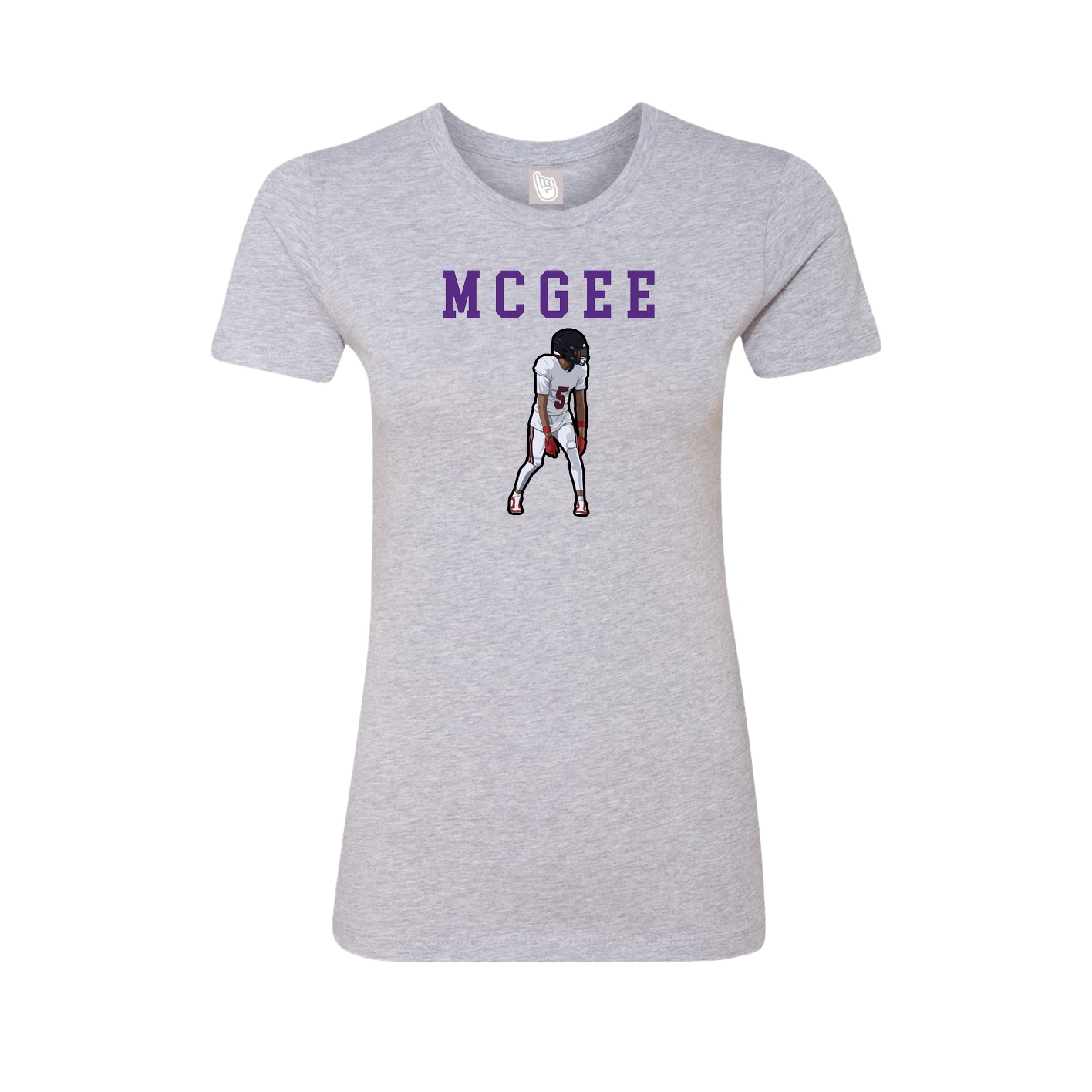 Fitted Women's Tee — Shirsey in Grey