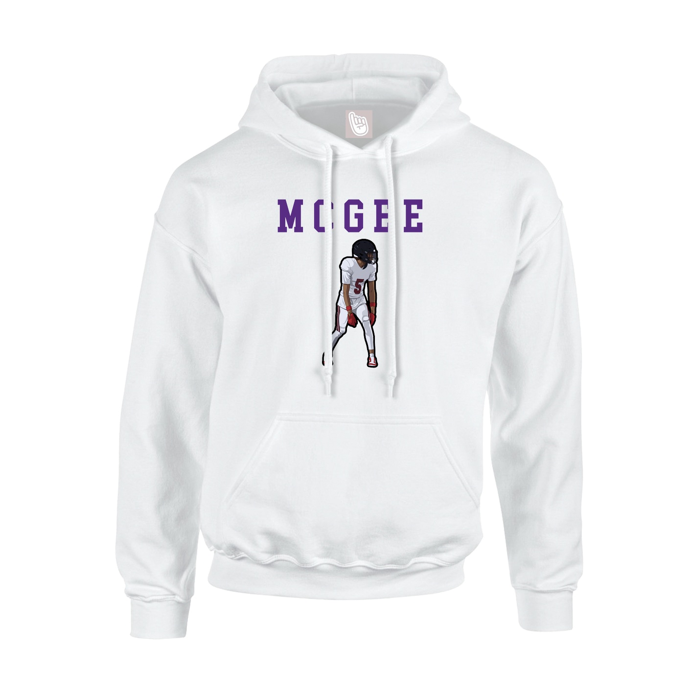 Hoodie — Shirsey in White
