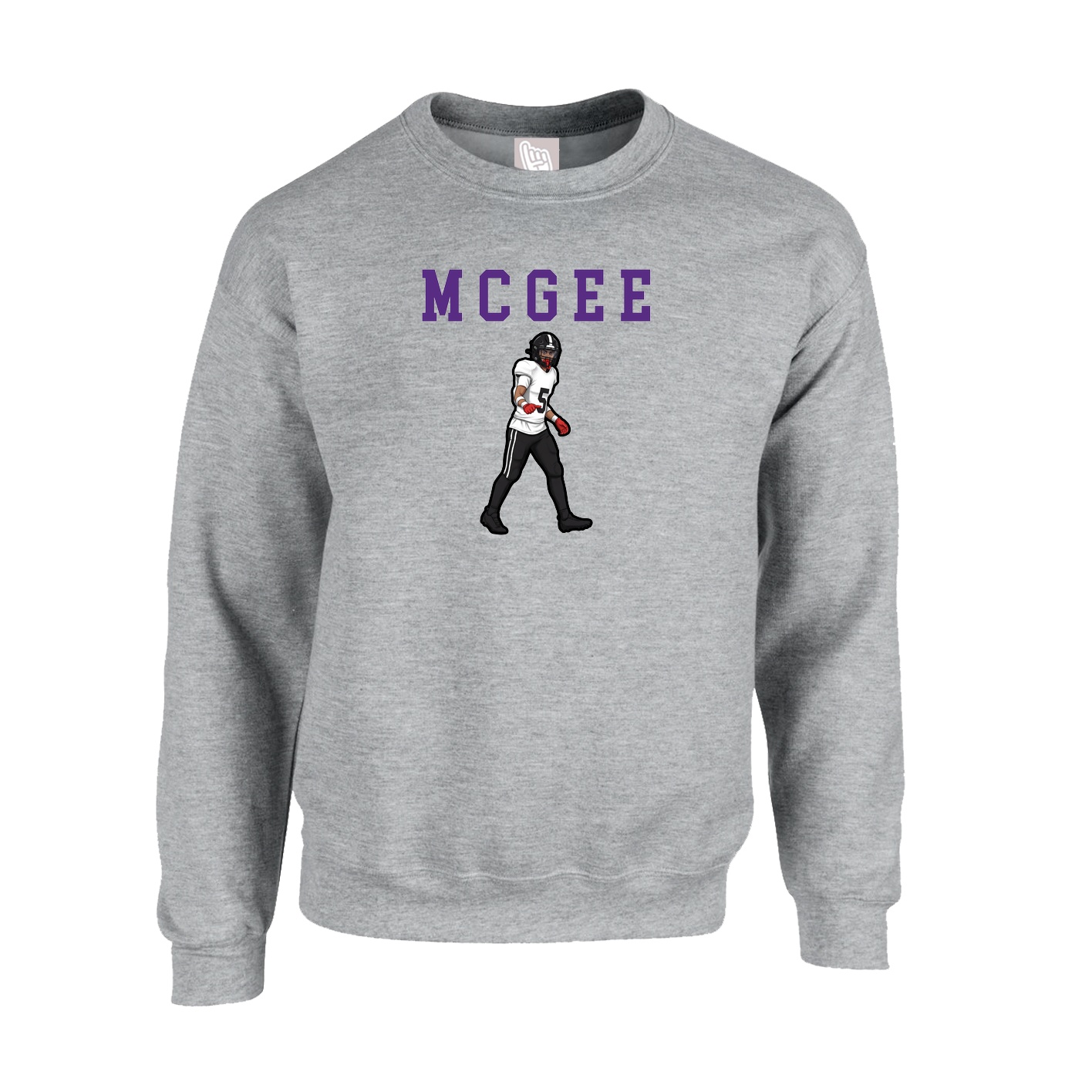 Fleece Crew — Shirsey in Grey