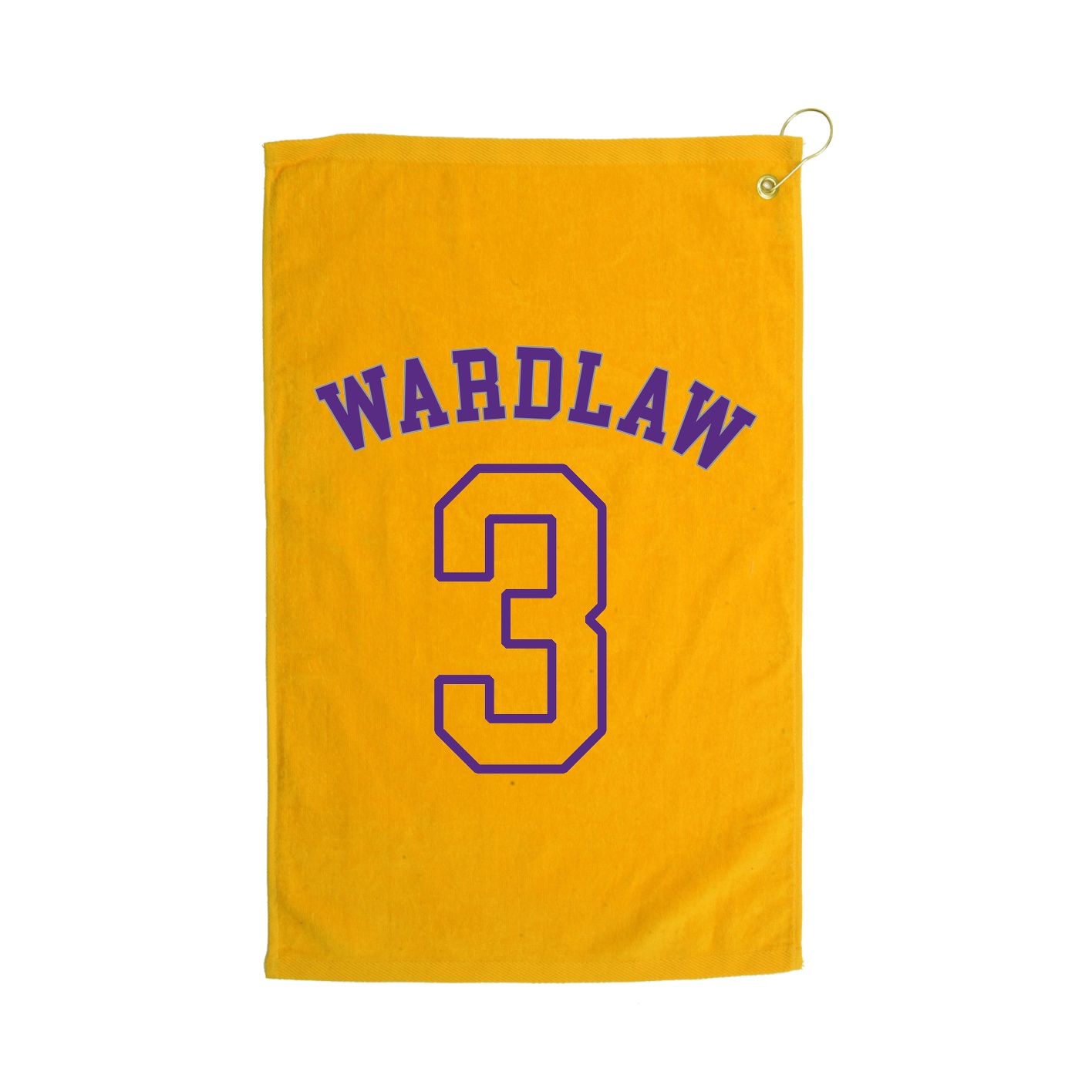 Golf Towel — Shirsey Arch in Gold