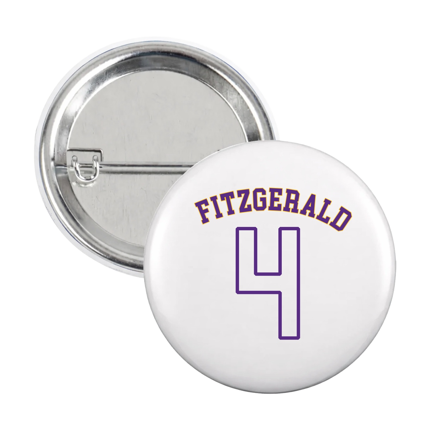 Game Day Button — Shirsey Arch in White