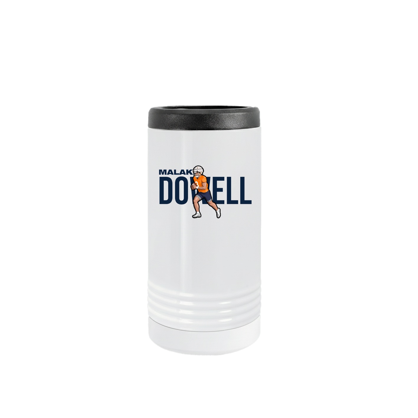 Slim Beverage Holder — Player Name in White