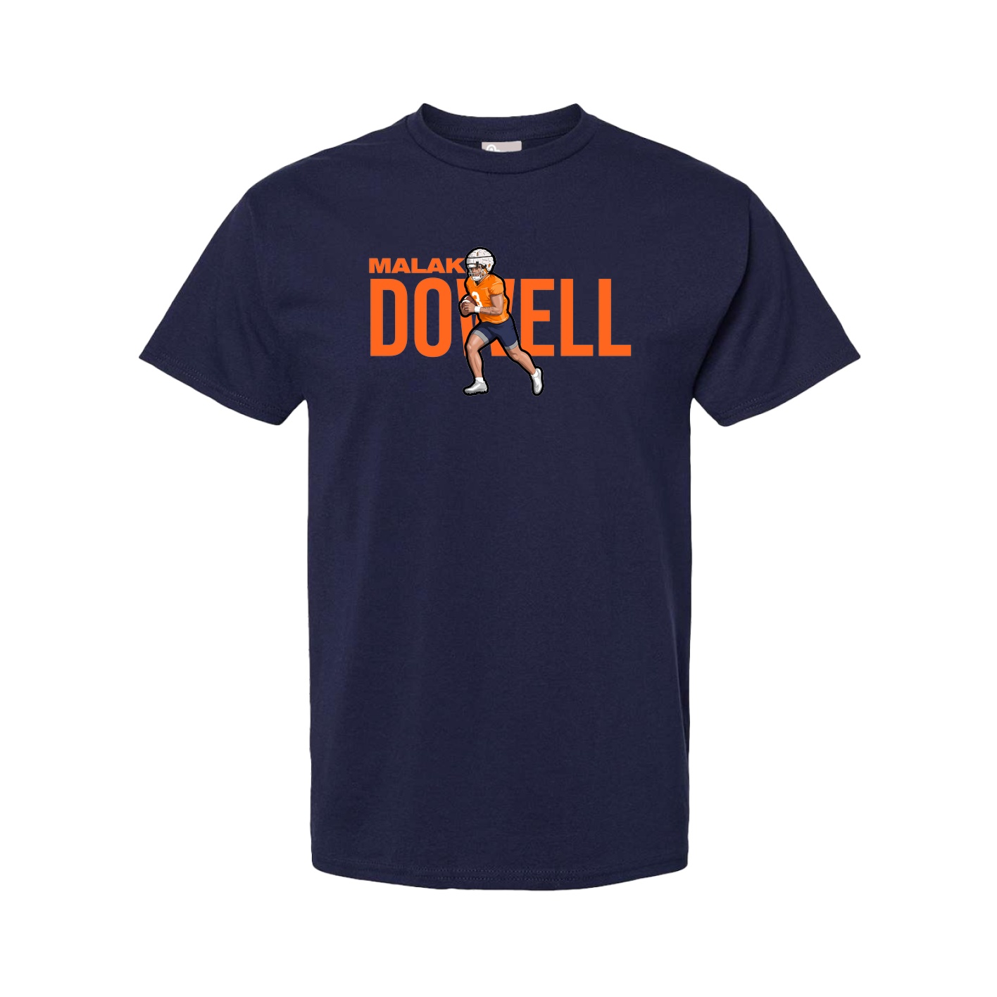 Tee — Player Name in Navy