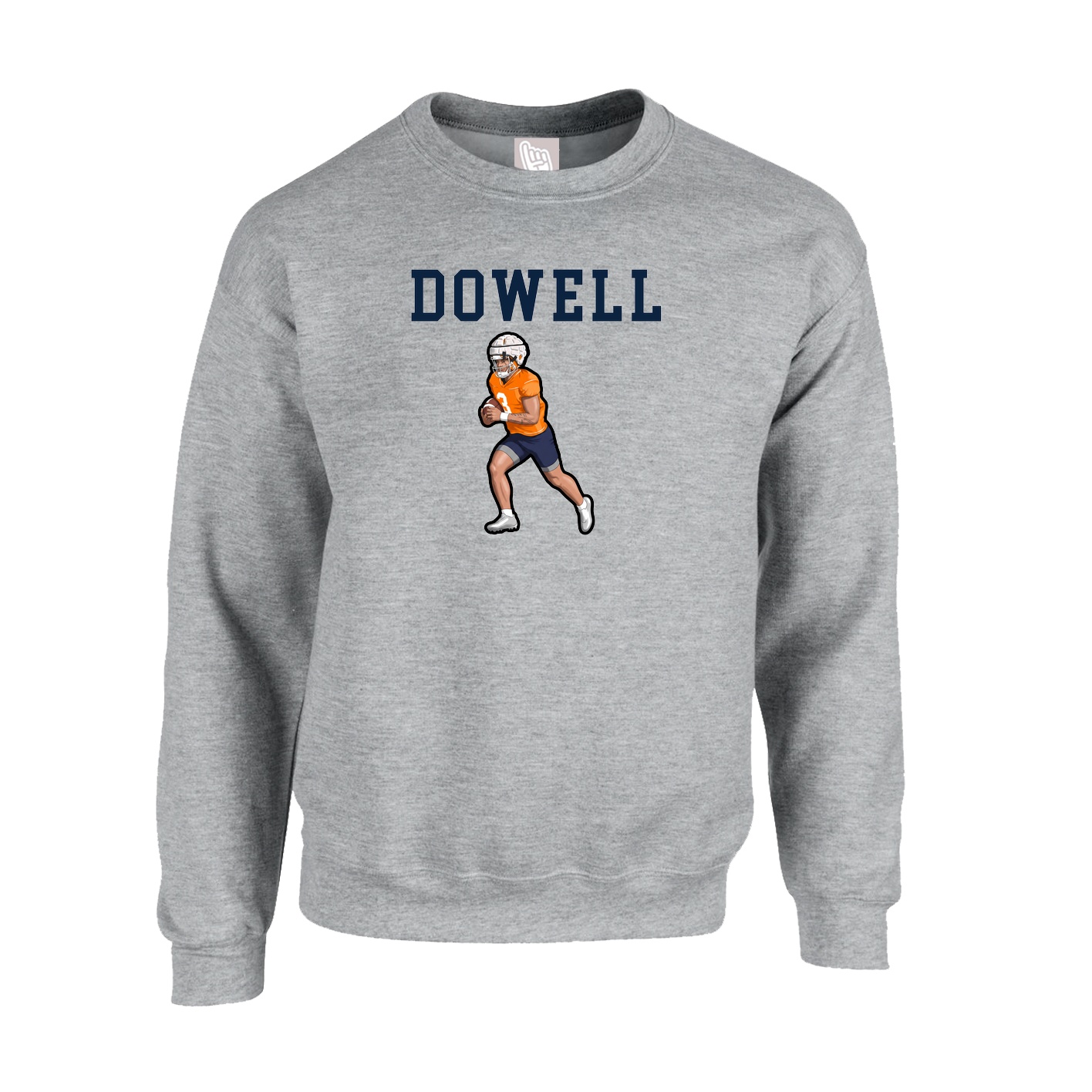 Fleece Crew — Shirsey in Grey