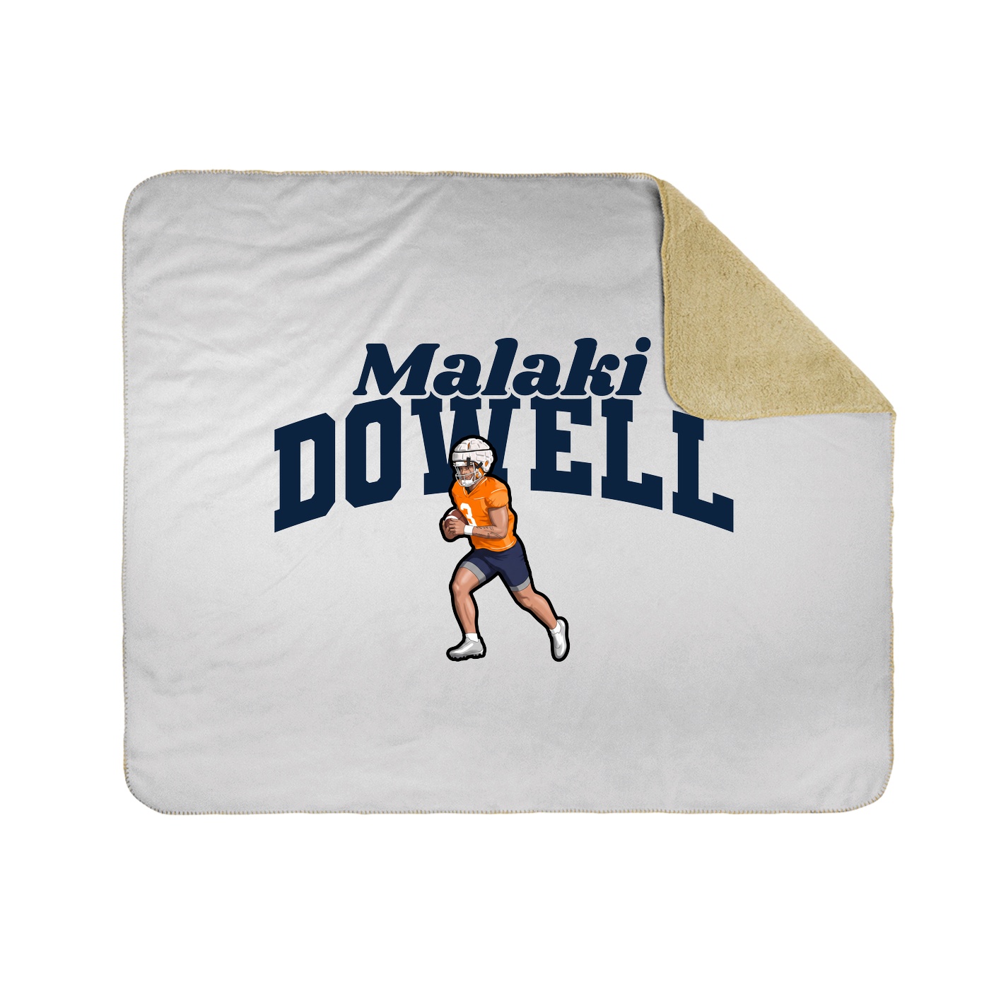 Throw Blanket — Signature Arch in White