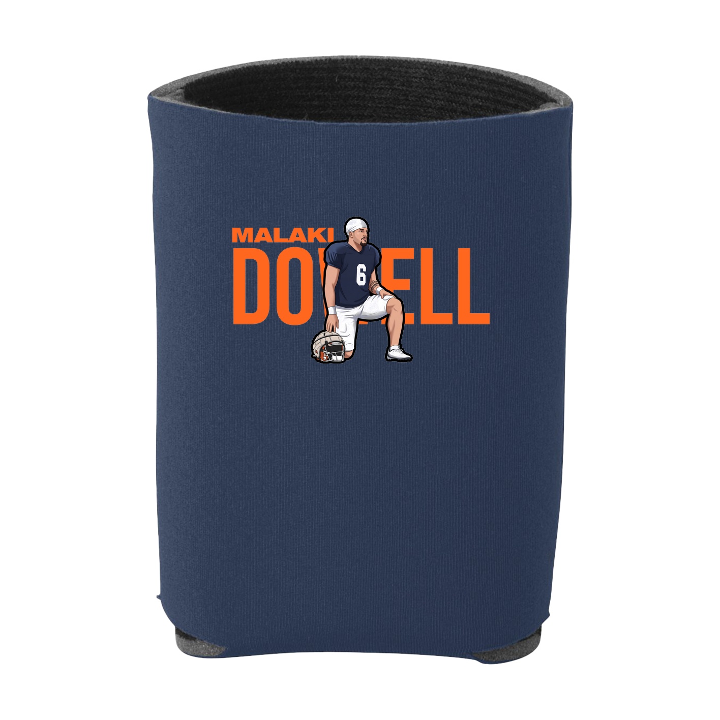 Can Holder — Player Name in Navy