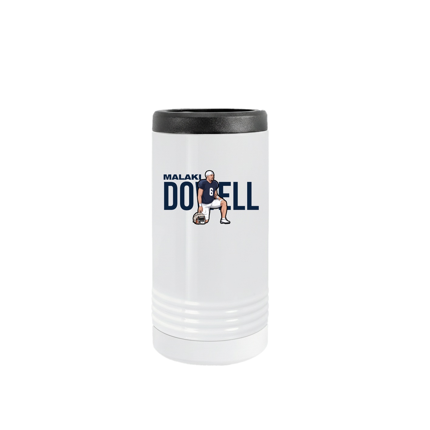 Slim Beverage Holder — Player Name in White