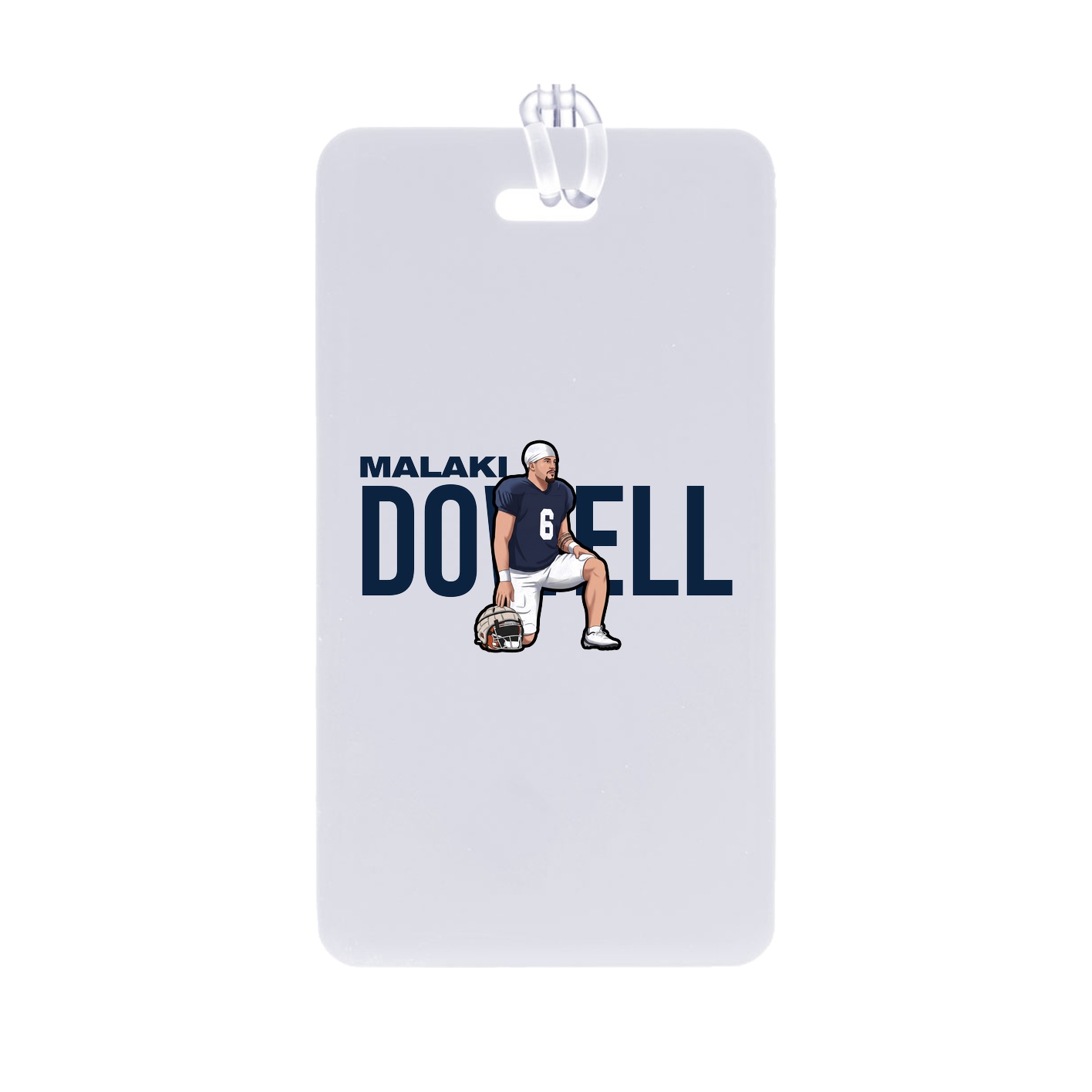 Bag Tag — Player Name in Classic