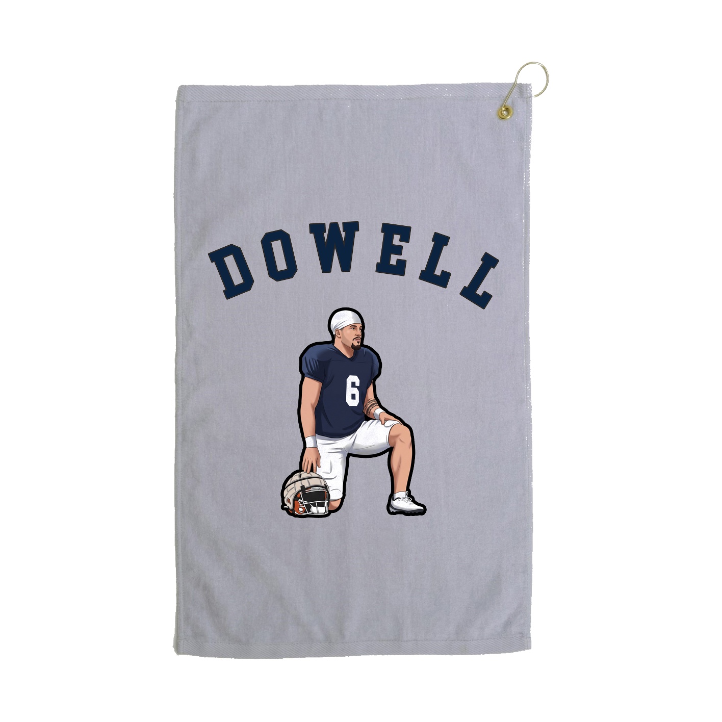 Golf Towel — Shirsey Arch in Grey