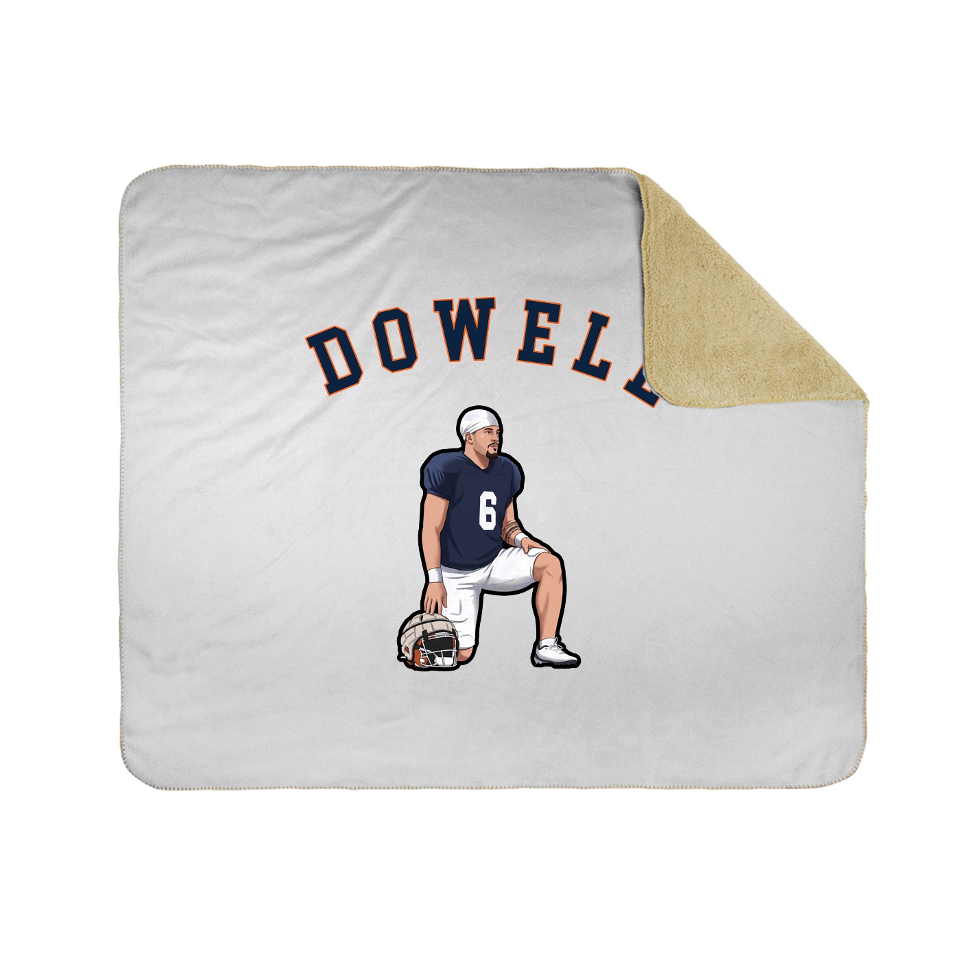 Throw Blanket — Shirsey Arch in White