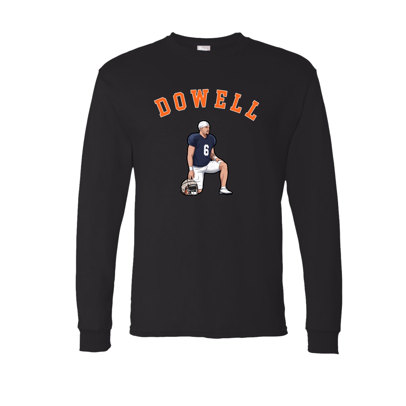 Long Sleeve Tee — Shirsey Arch in Black