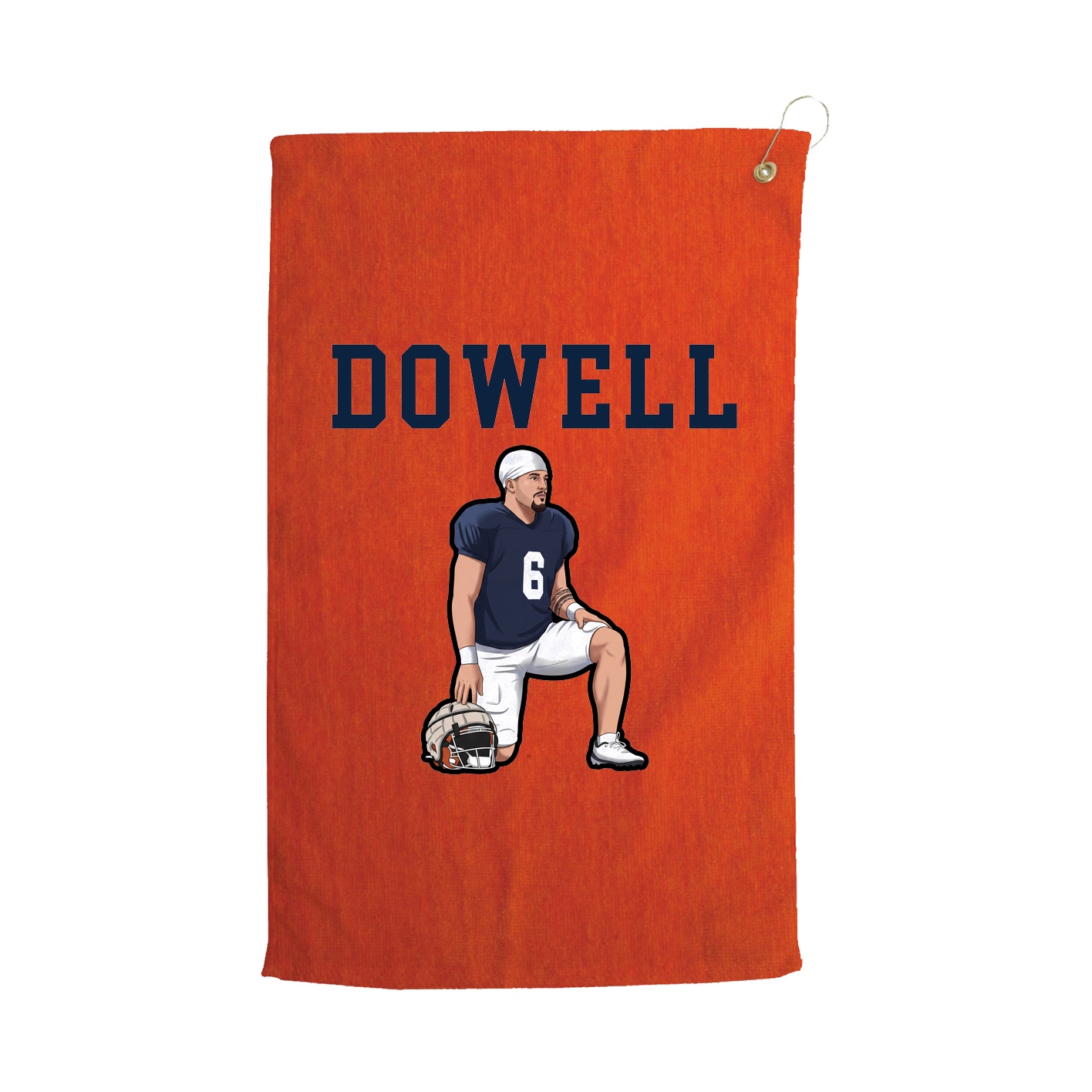 Golf Towel — Shirsey in Orange