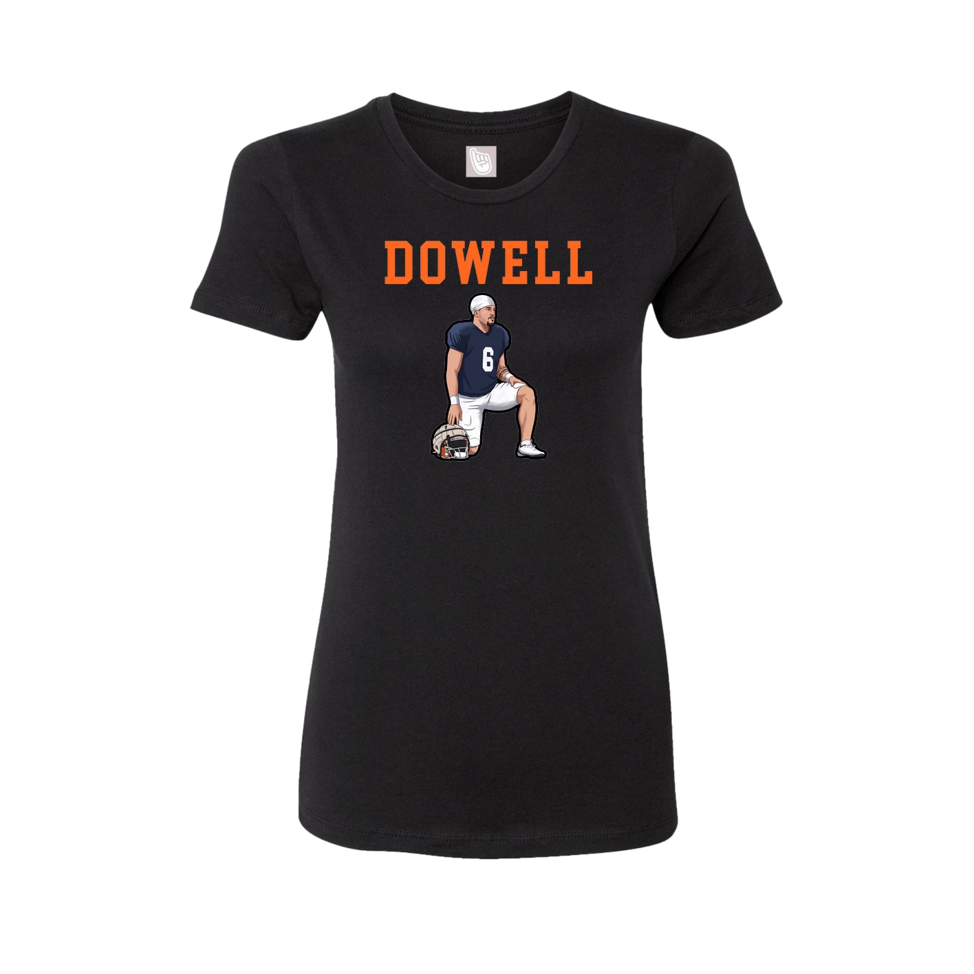 Fitted Women's Tee — Shirsey in Black
