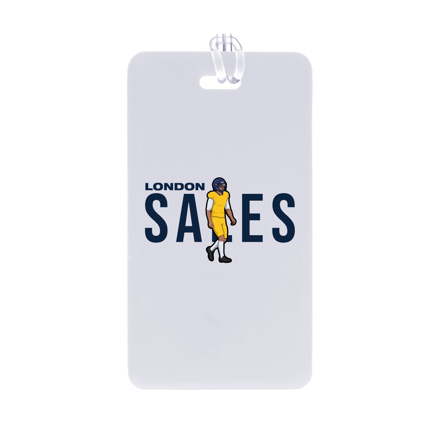 Bag Tag — Player Name in Classic