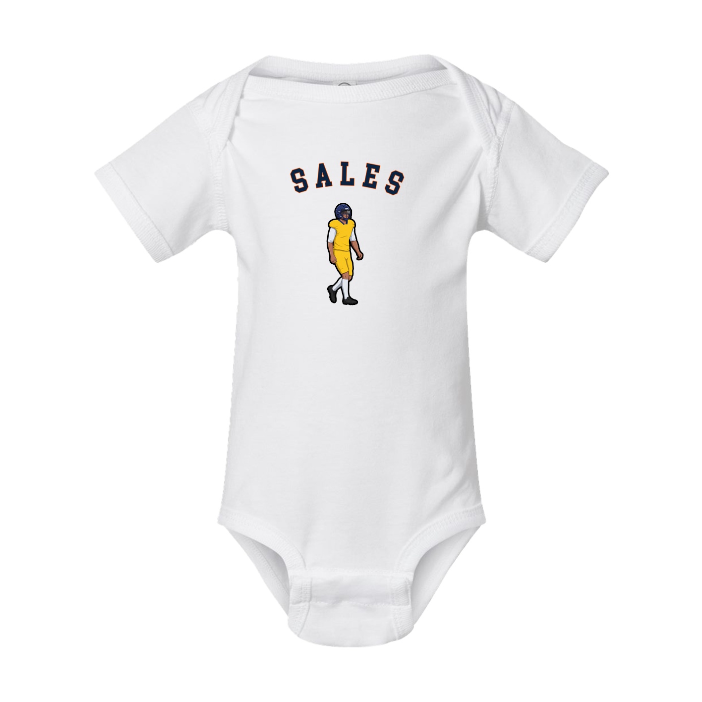 Baby Onesie — Shirsey Arch in White