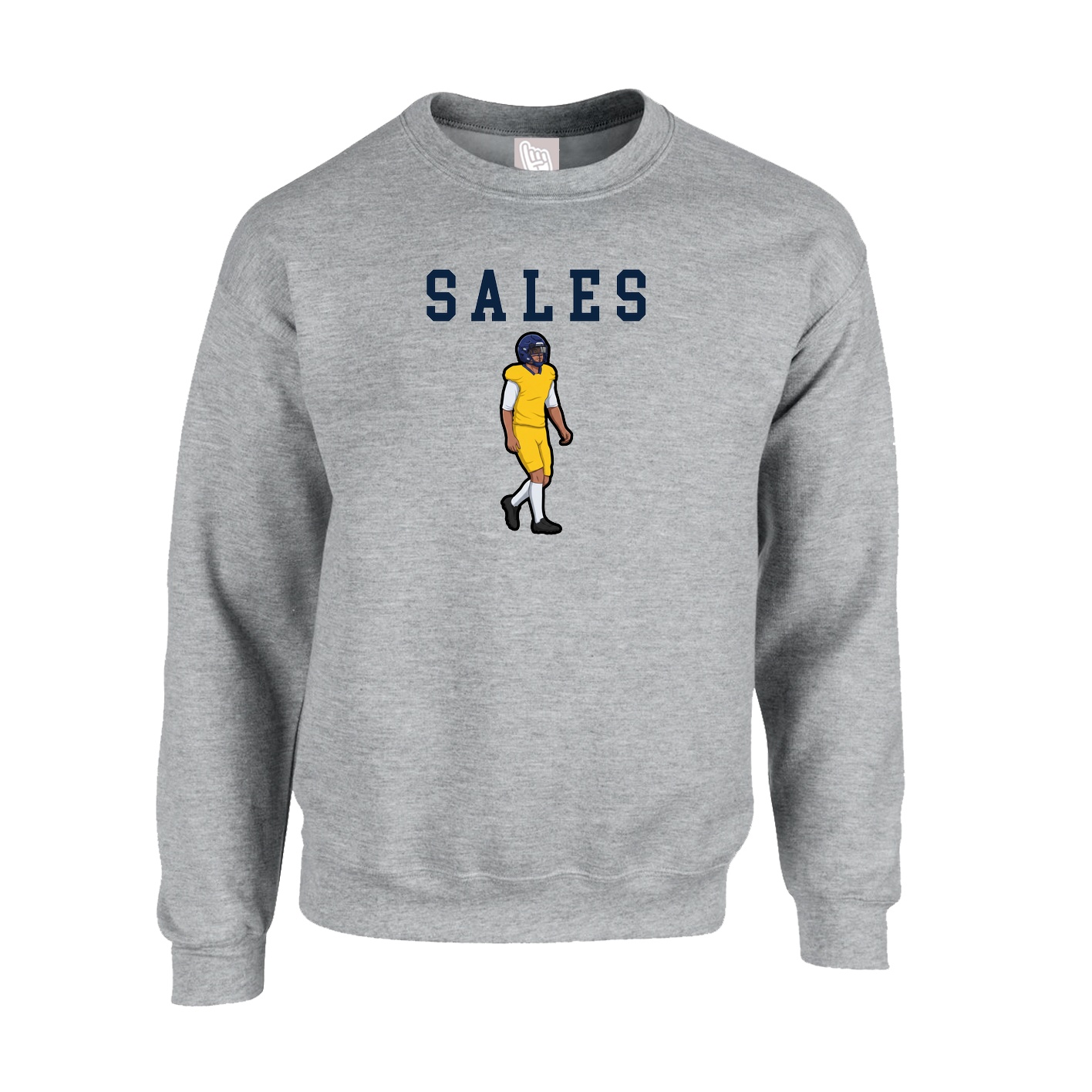 Fleece Crew — Shirsey in Grey