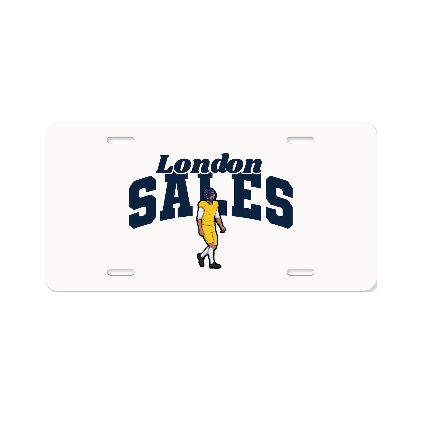 License Plate — Signature Arch in Classic