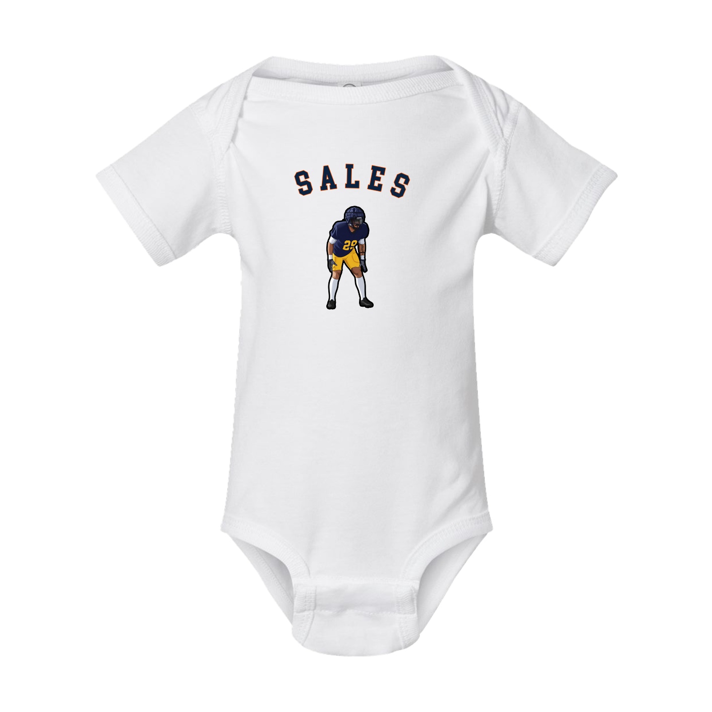 Baby Onesie — Shirsey Arch in White
