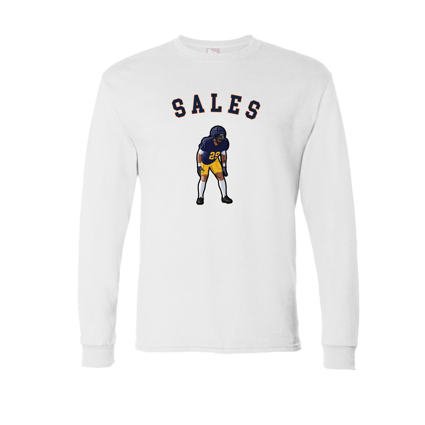 Long Sleeve Tee — Shirsey Arch in White