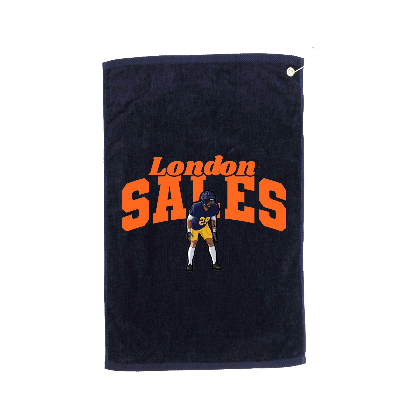 Golf Towel — Signature Arch in Navy