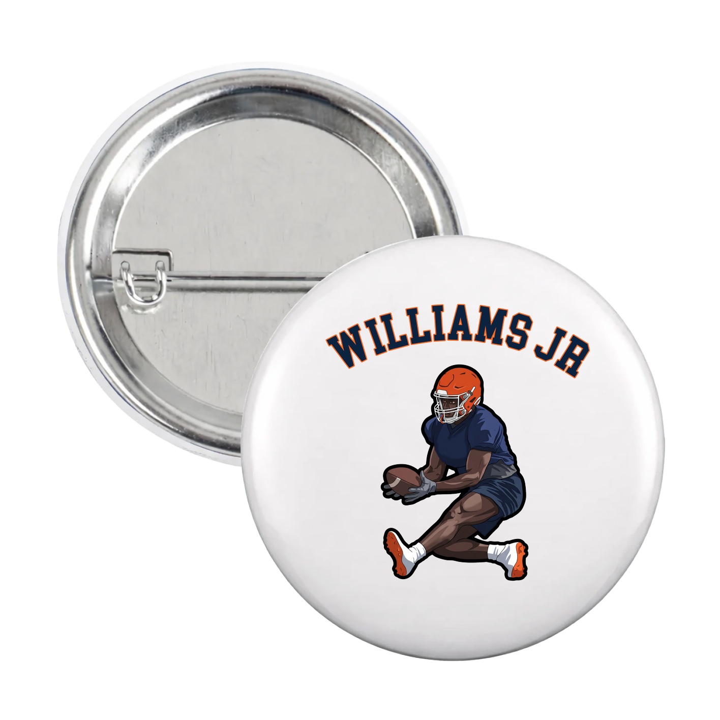 Game Day Button — Shirsey Arch in White