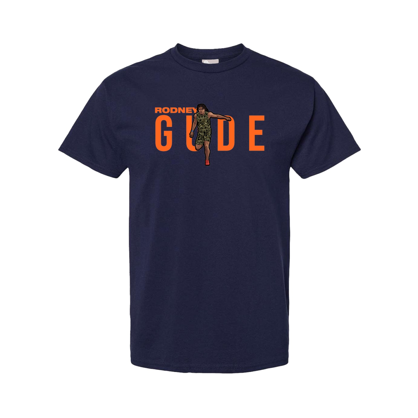 Tee — Player Name in Navy