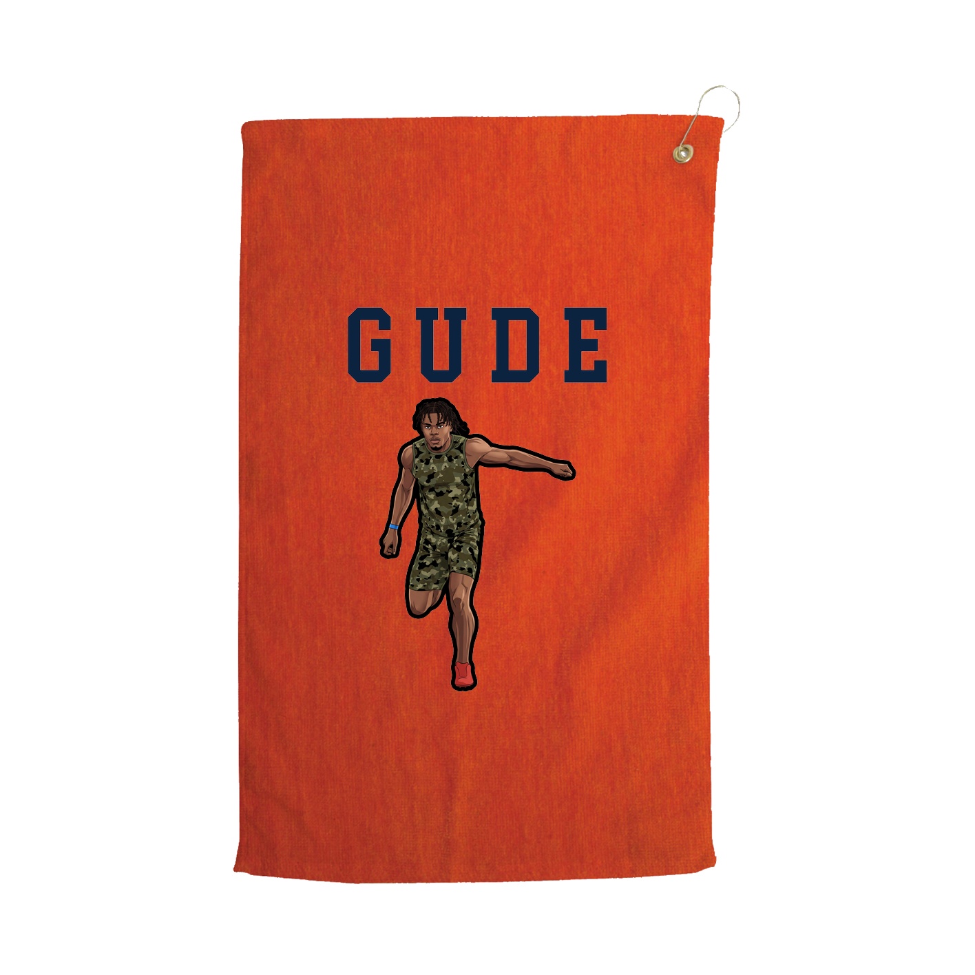 Golf Towel — Shirsey in Orange