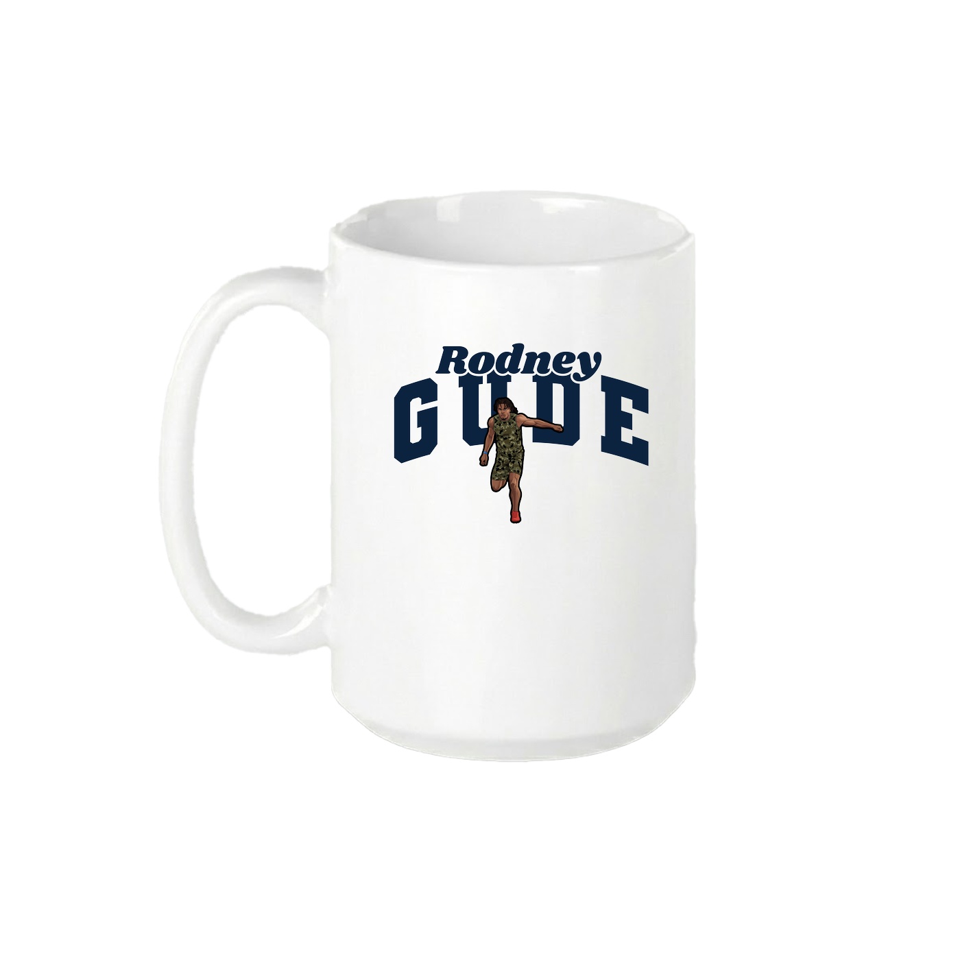 15oz Coffee Mug — Signature Arch in White