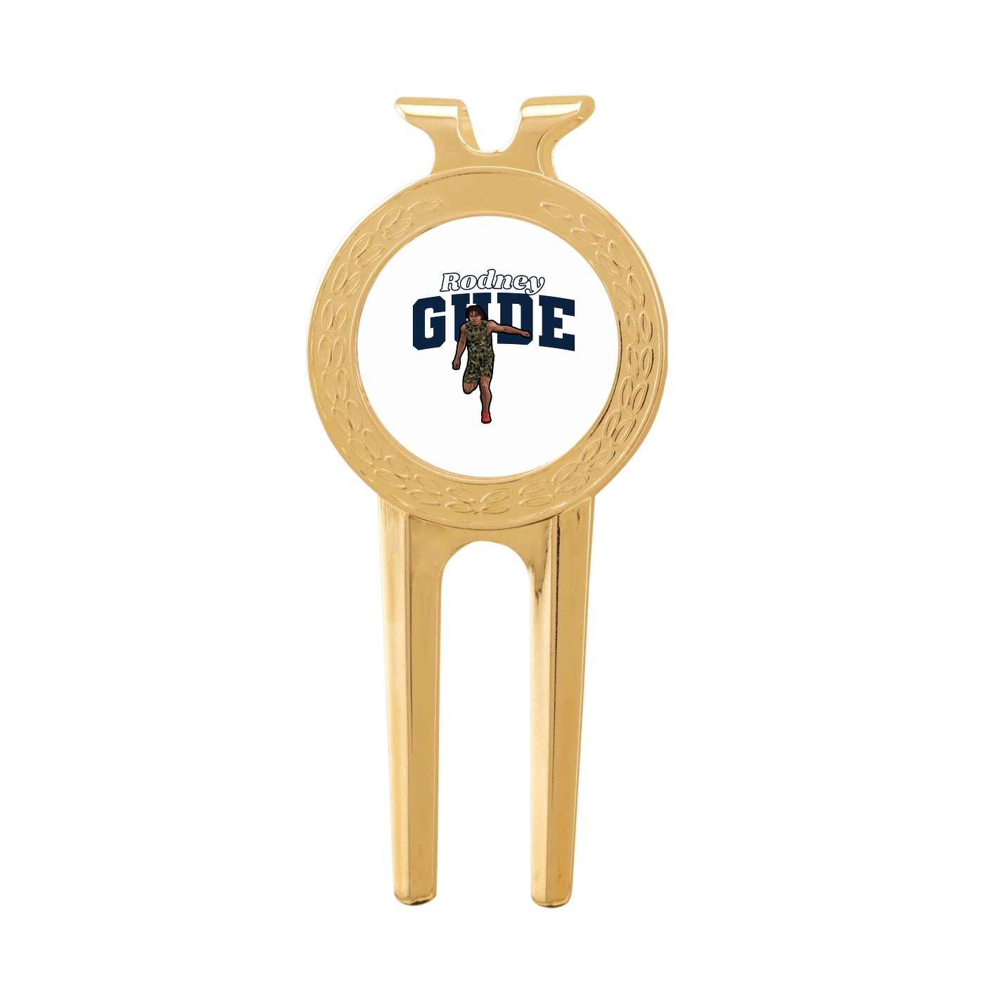 Divot Tool with Ball Marker — Name Arch in Classic