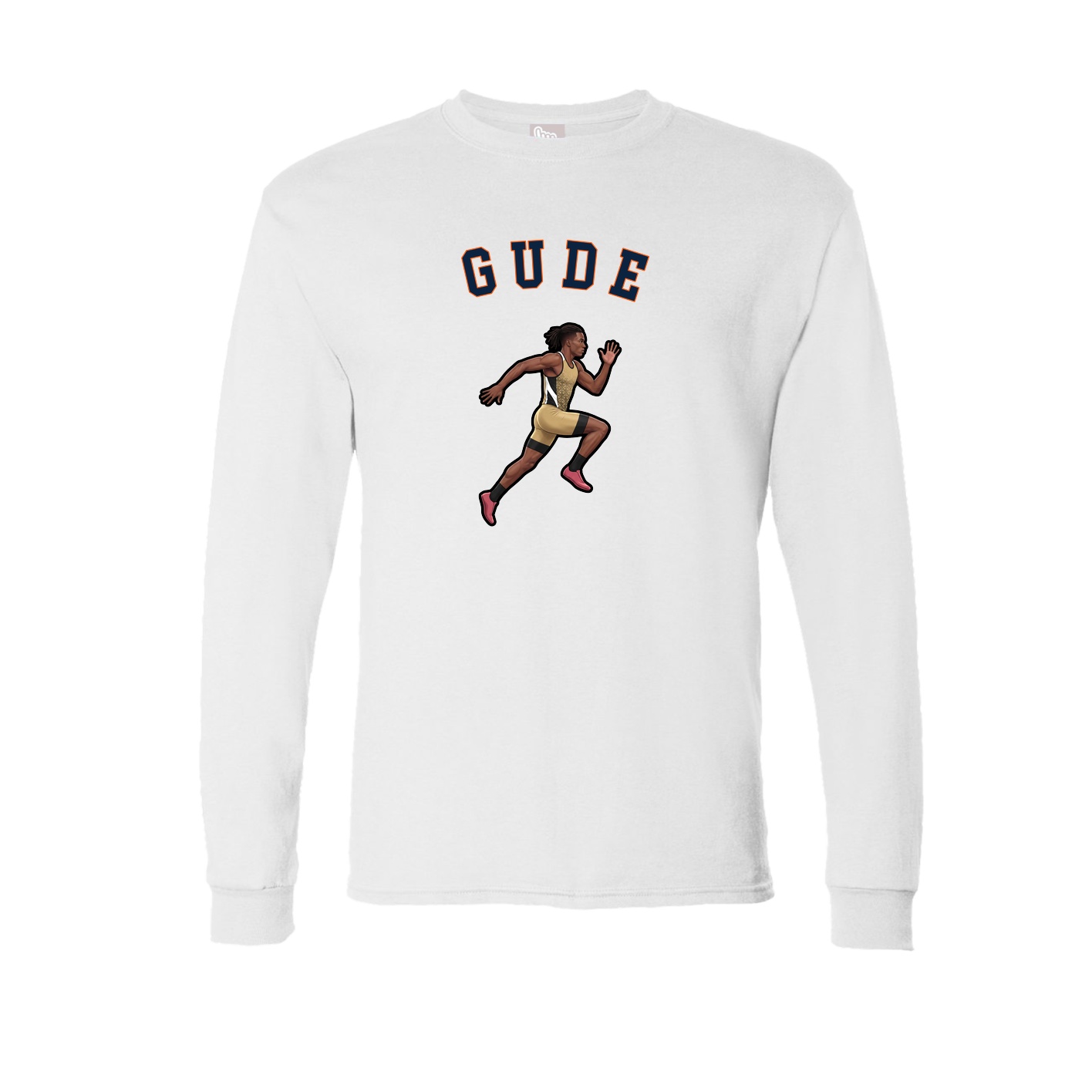Long Sleeve Tee — Shirsey Arch in White