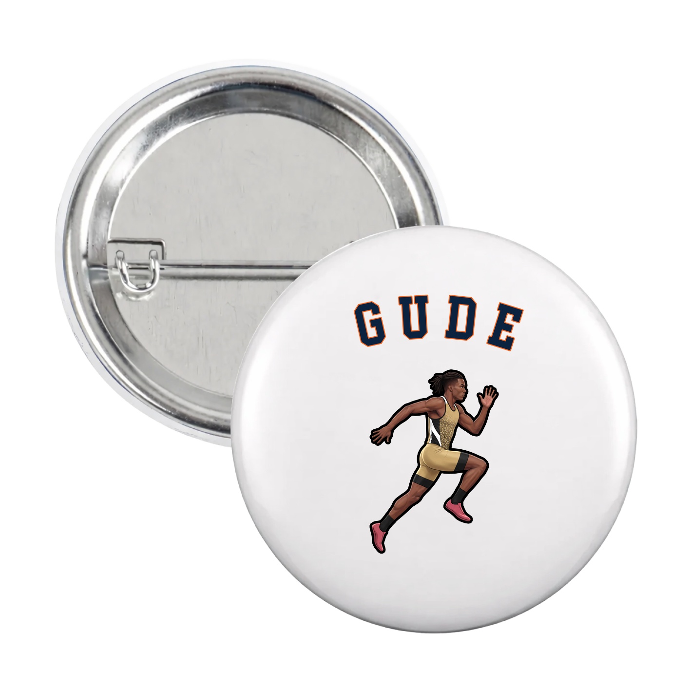Game Day Button — Shirsey Arch in White