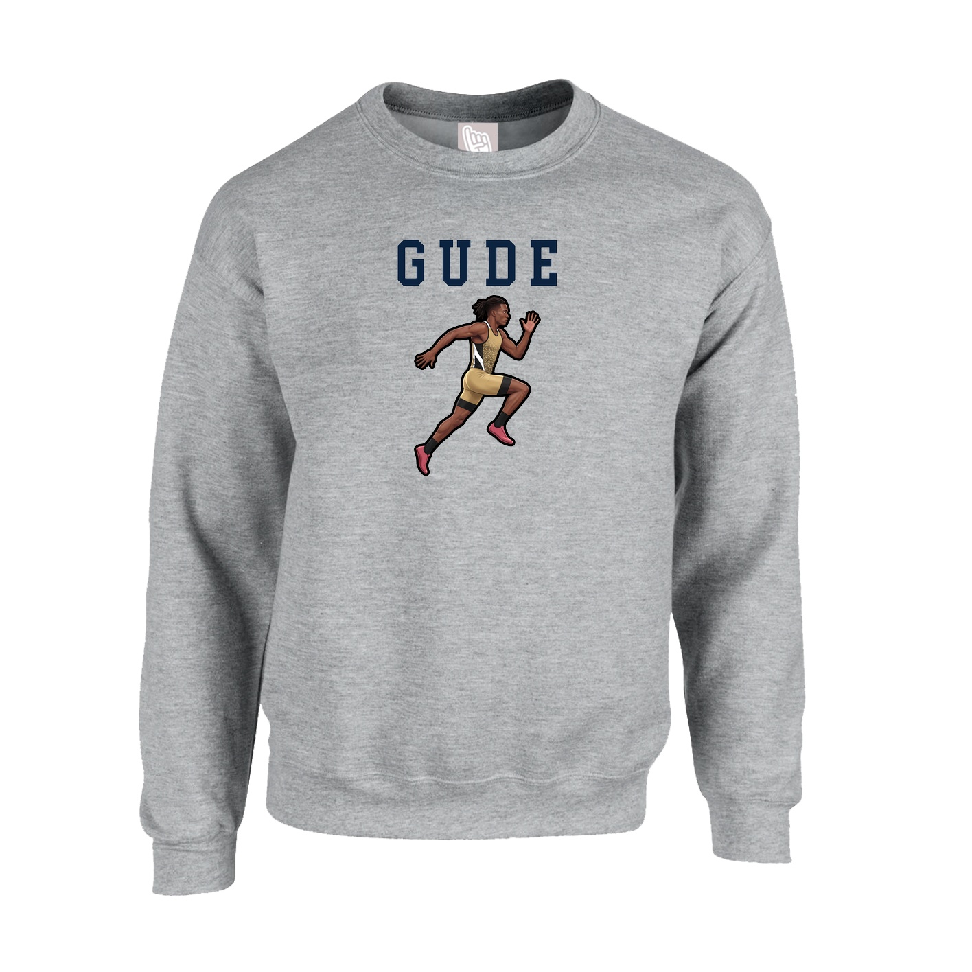 Fleece Crew — Shirsey in Grey