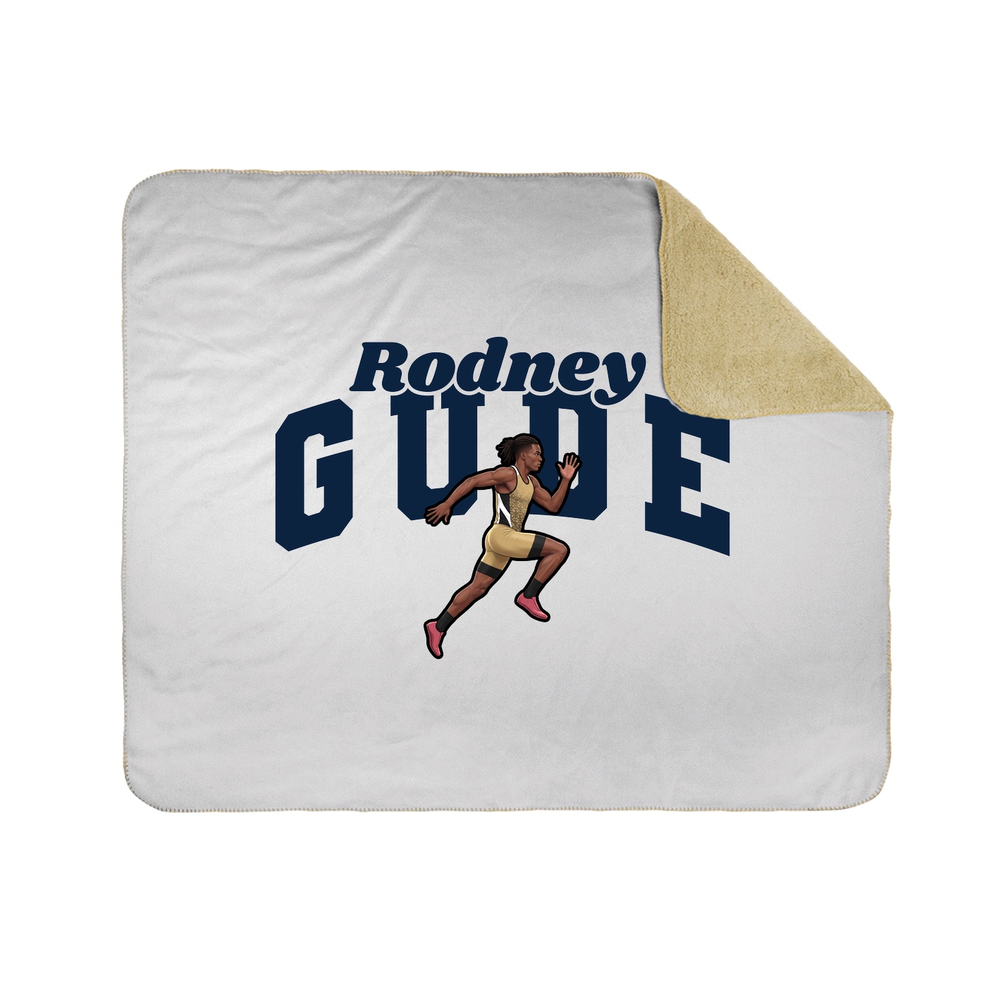 Throw Blanket — Signature Arch in White