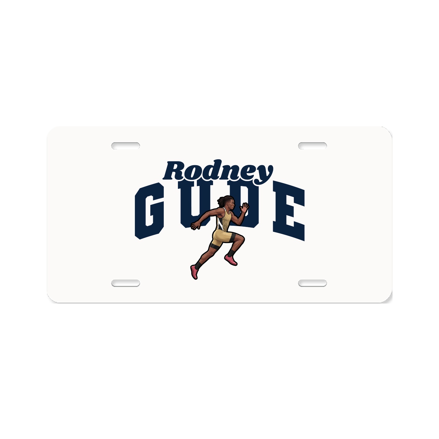 License Plate — Signature Arch in Classic