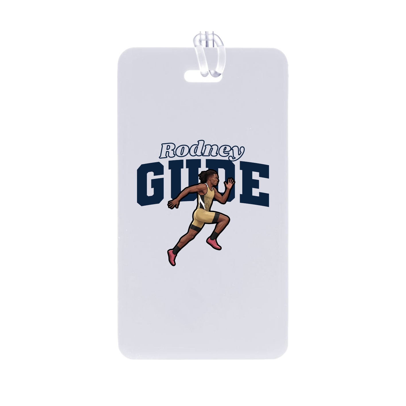 Bag Tag — Name Arch in Classic