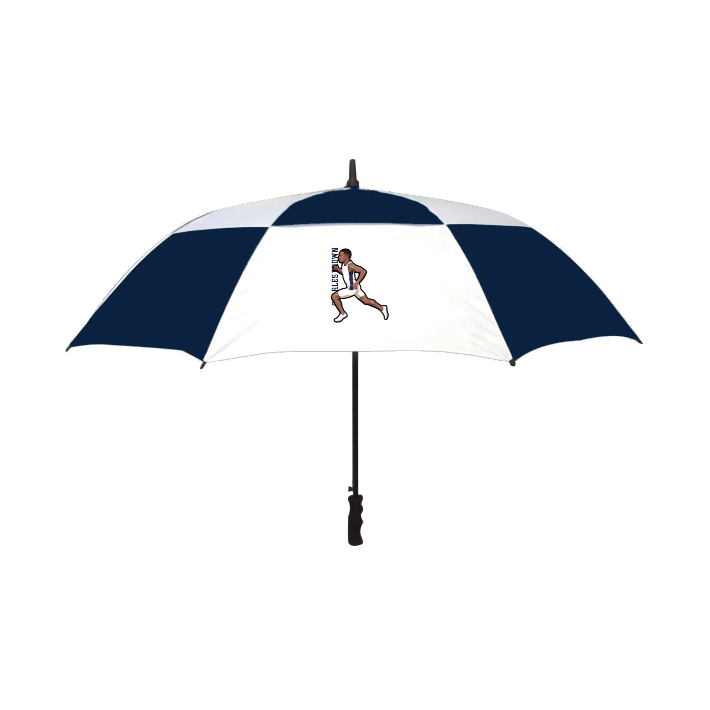Golf Umbrella — Name Vertical in Navy