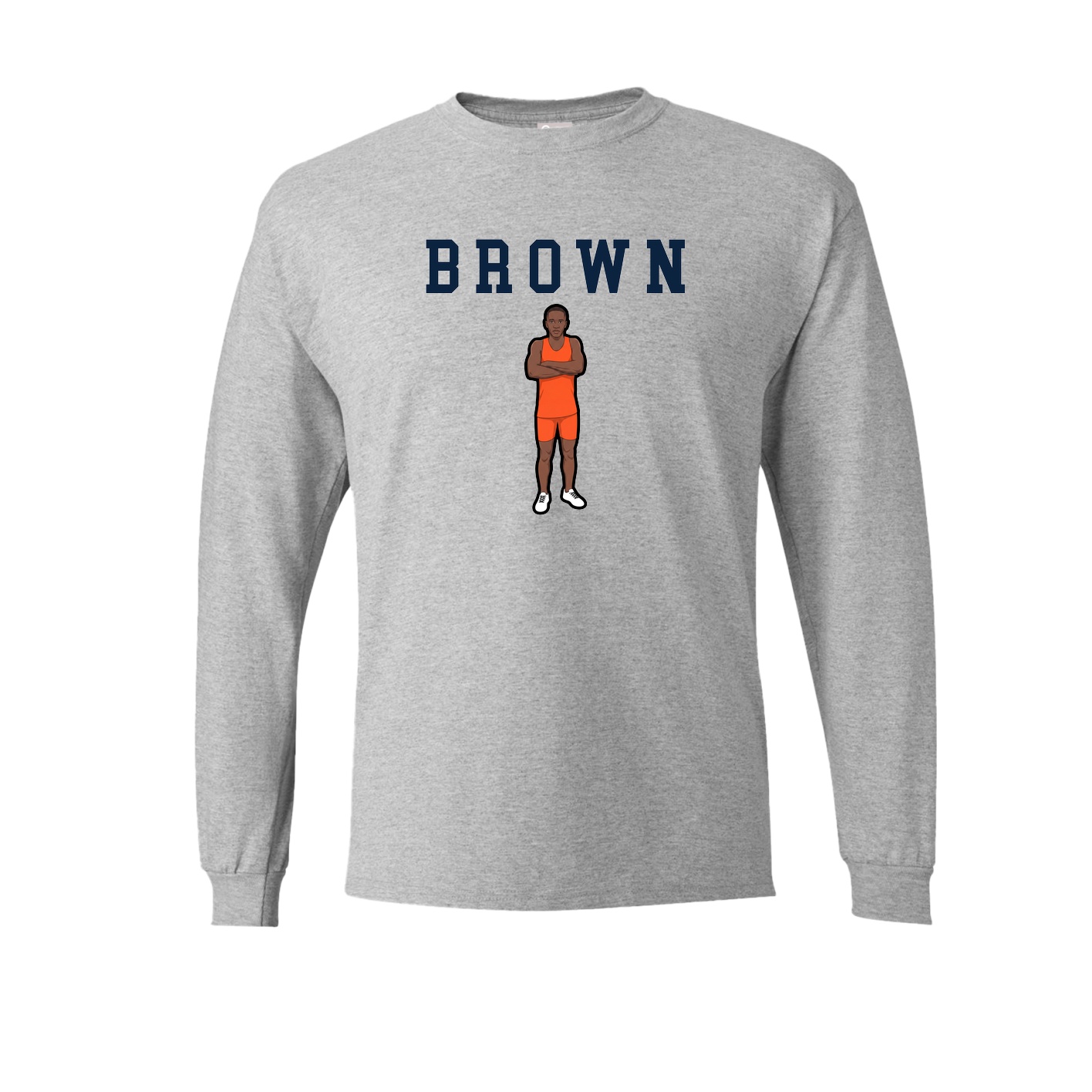 Long Sleeve Tee — Shirsey in Grey