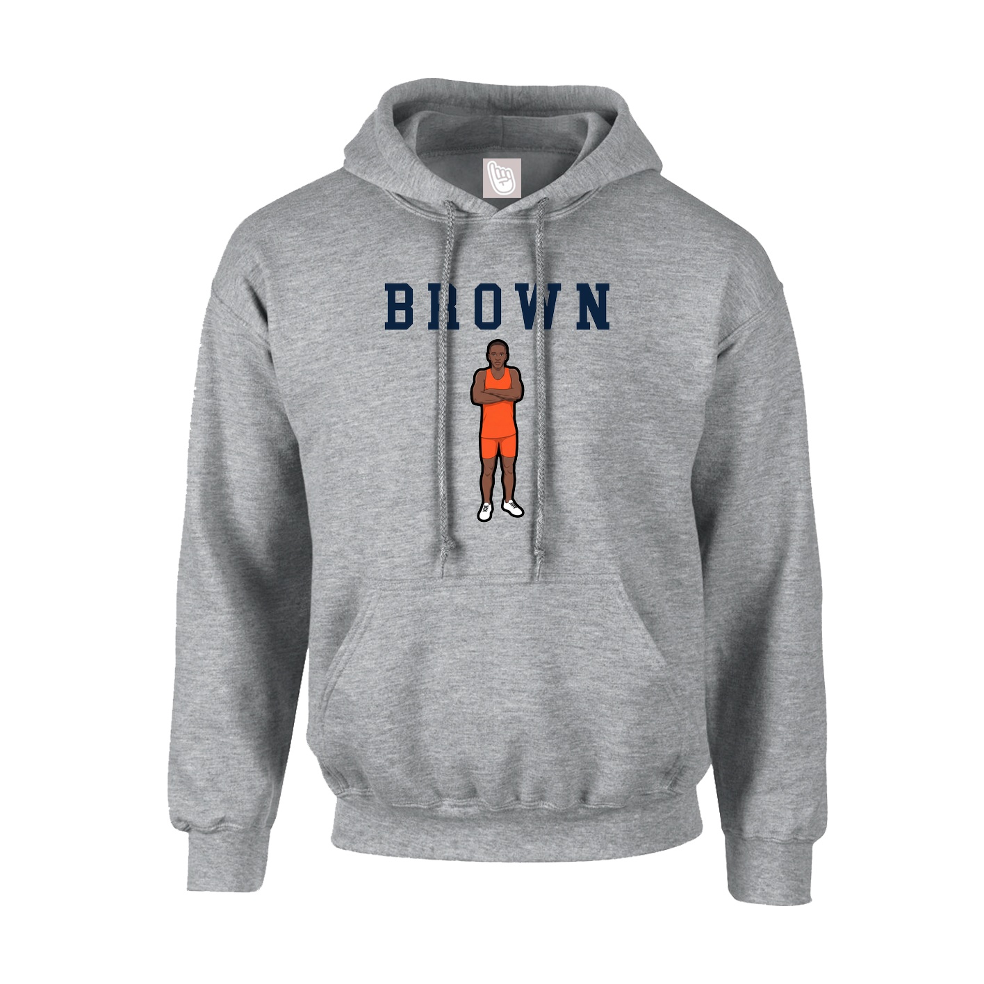 Hoodie — Shirsey in Grey