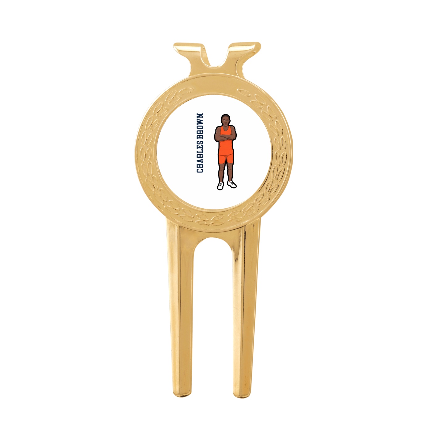 Divot Tool with Ball Marker — Name Vertical in Classic