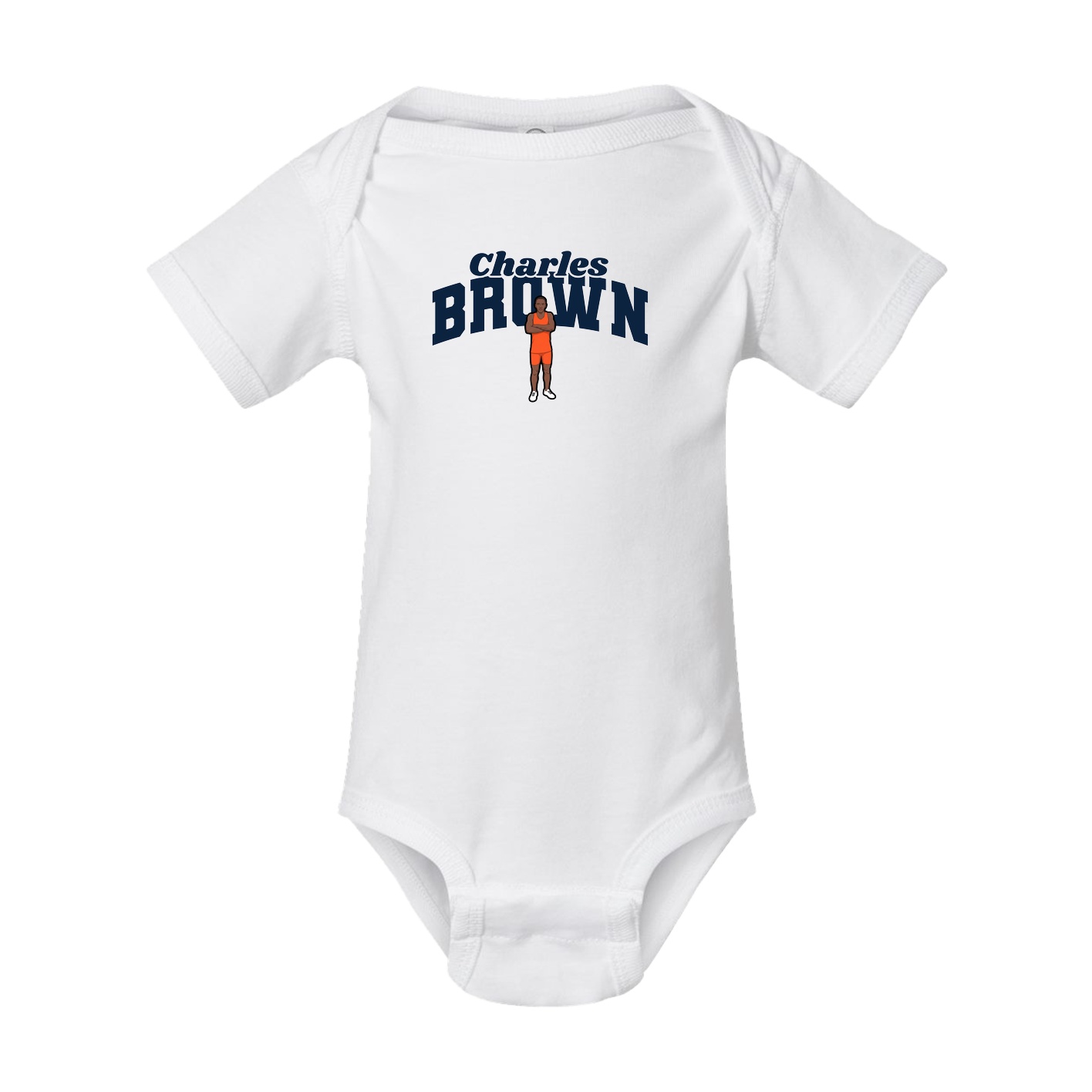 Baby Onesie — Signature Arch in White