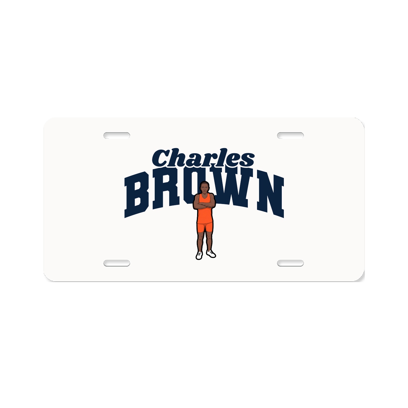 License Plate — Signature Arch in Classic