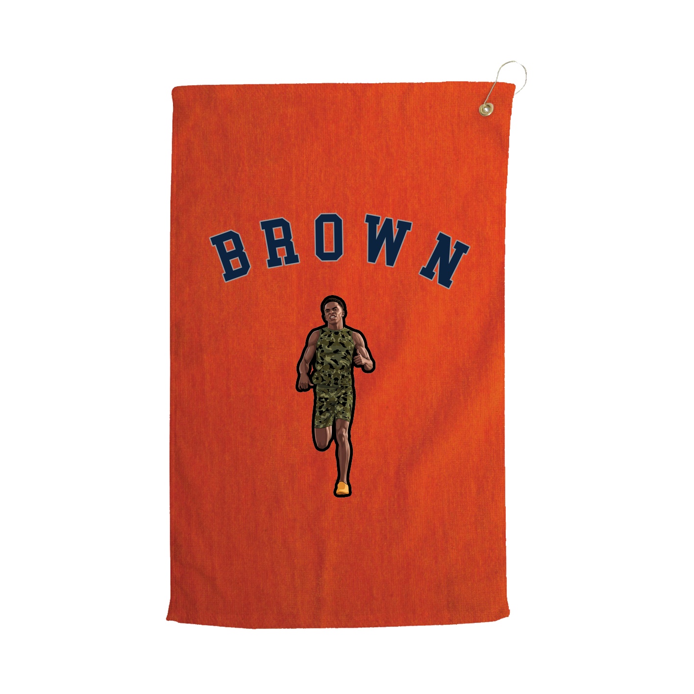 Golf Towel — Shirsey Arch in Orange