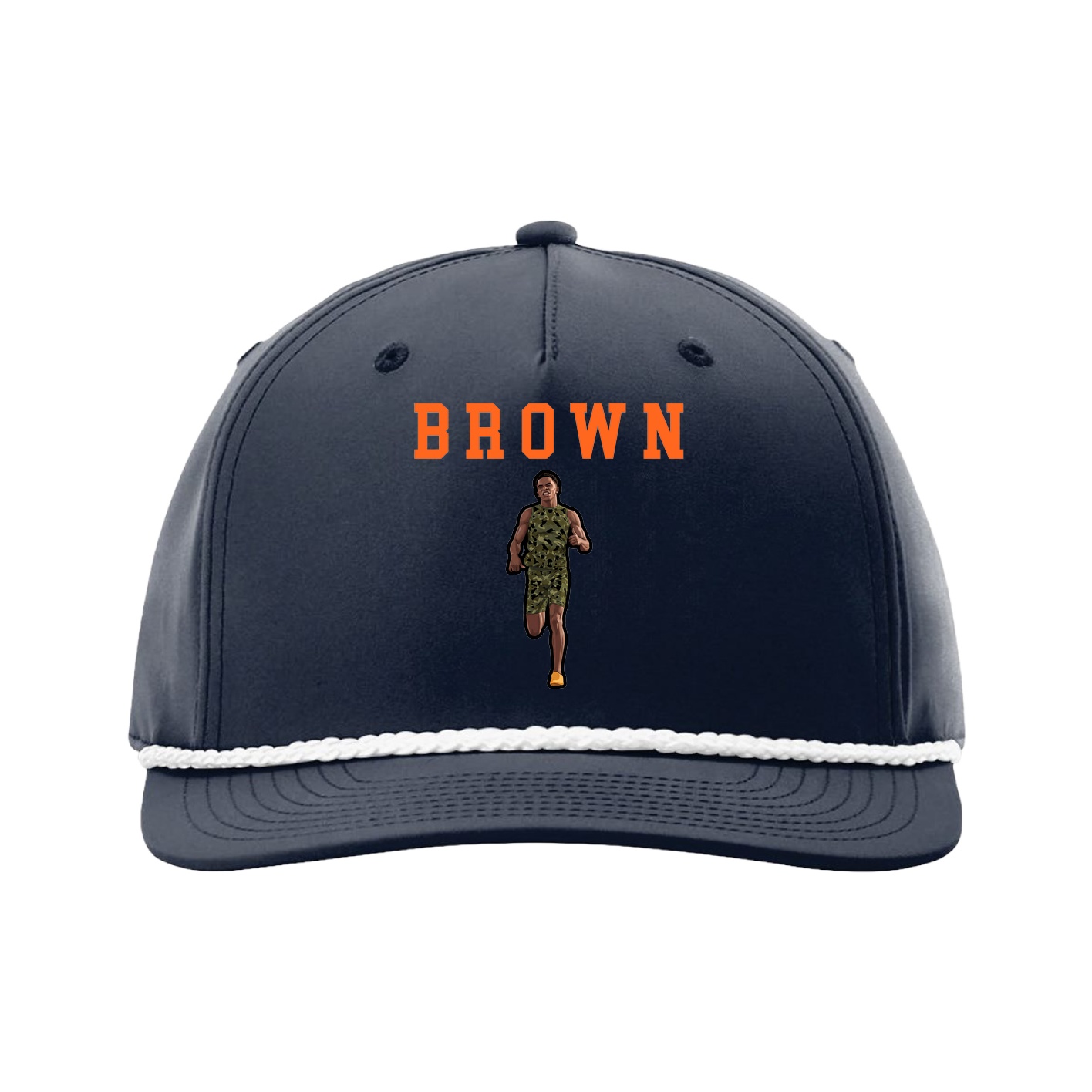Five-Panel Classic Rope Cap — Shirsey in Navy
